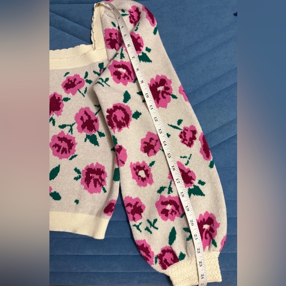 Willow & Wind Floral Sweater Size S - Picture 10 of 10